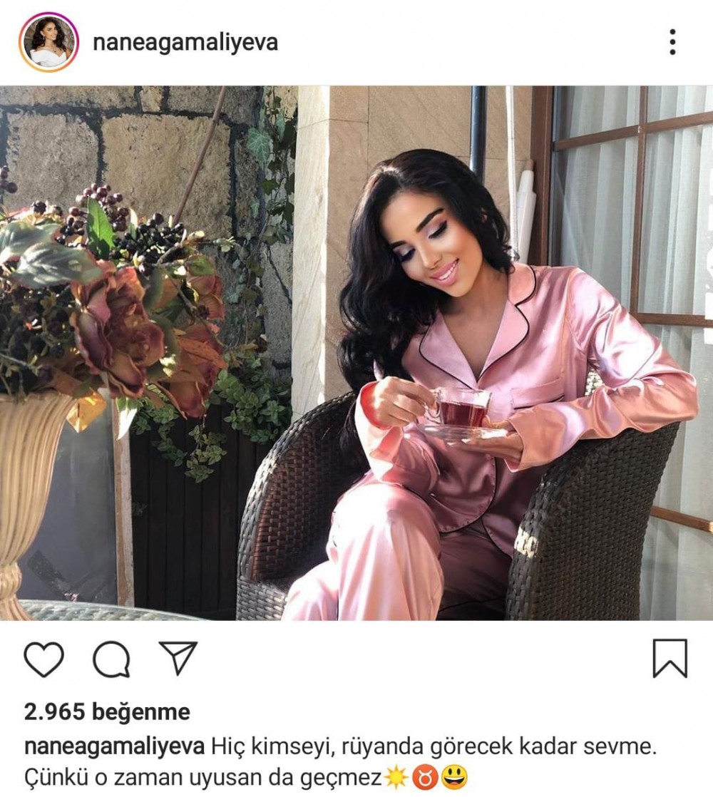 “Heç kimi yuxuda görəcək qədər sevmə” - Aparıcı Nanə - FOTO